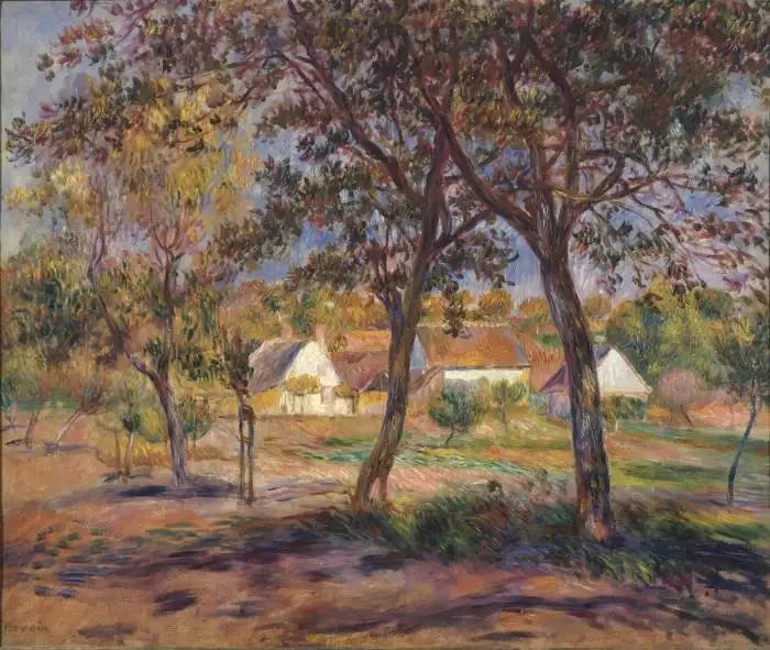 Aux alentours de Pont-Aven - Pierre-Auguste Renoir