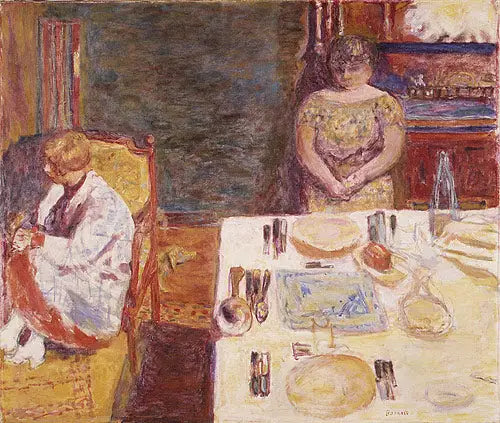 Avant le Dîner - Pierre Bonnard image 1 reproduction réalisée par Alpha Reproduction