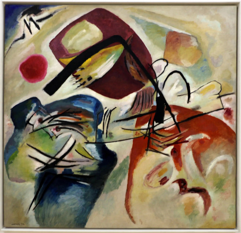 Avec l'arc noir - Vassily Kandinsky