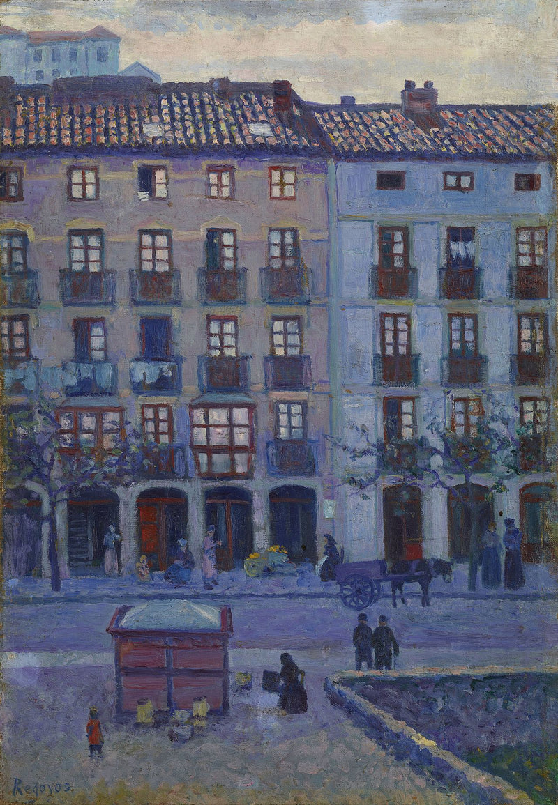 Azul, Saint-Sébastien - Darío de Regoyos