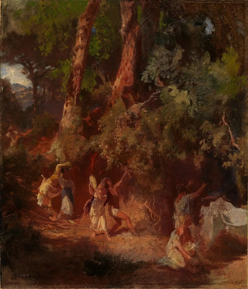 Bacchantenfest - Arnold Böcklin