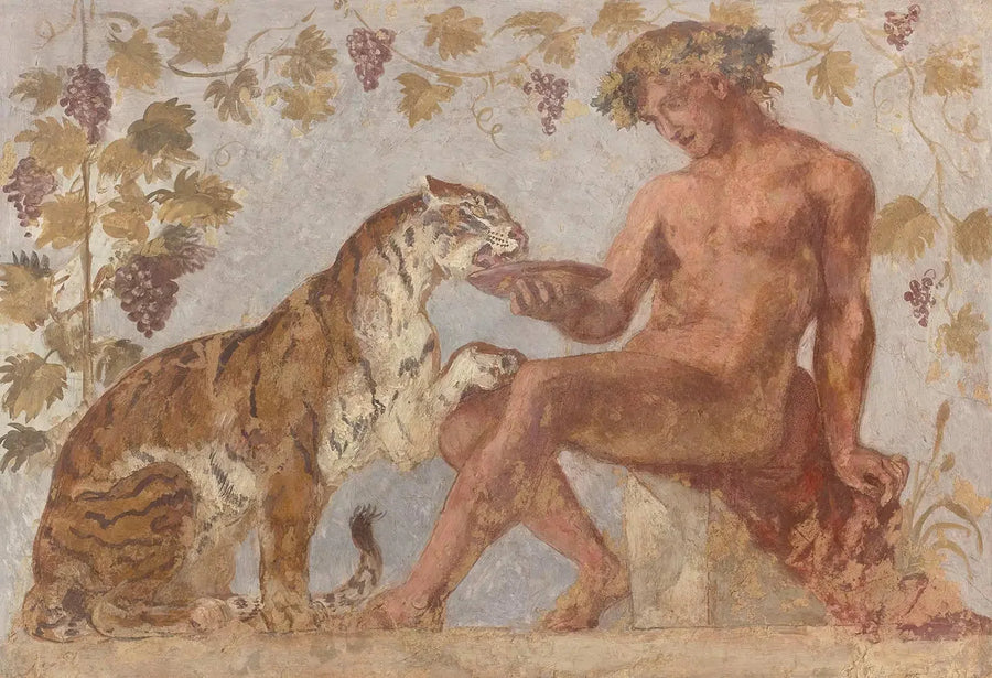 Bacchus et un tigre - Eugène Delacroix