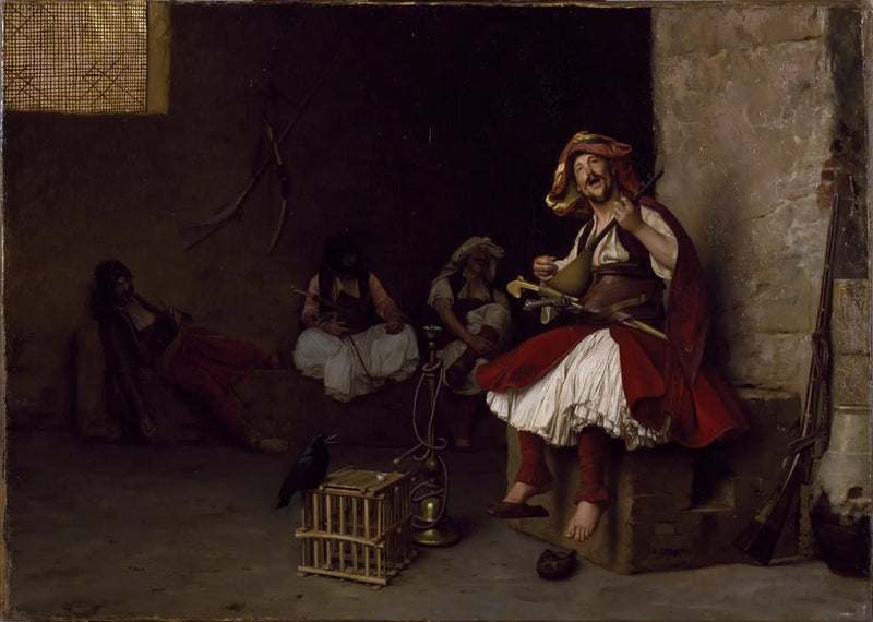 Bachi-bouzouk chantant - Jean-Léon Gérôme
