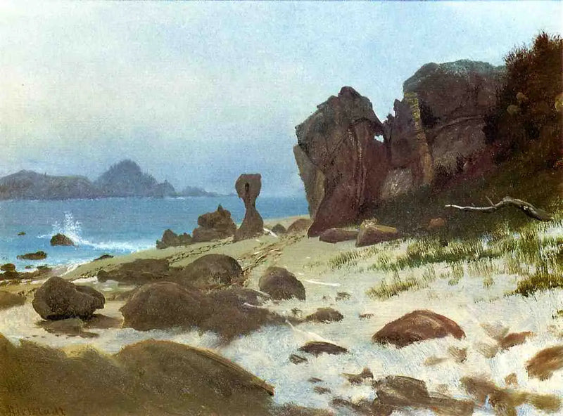 Baie de Monterey - Albert Bierstadt