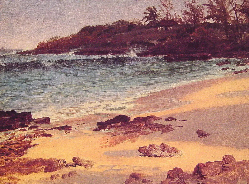 Baie des Bahamas - Albert Bierstadt