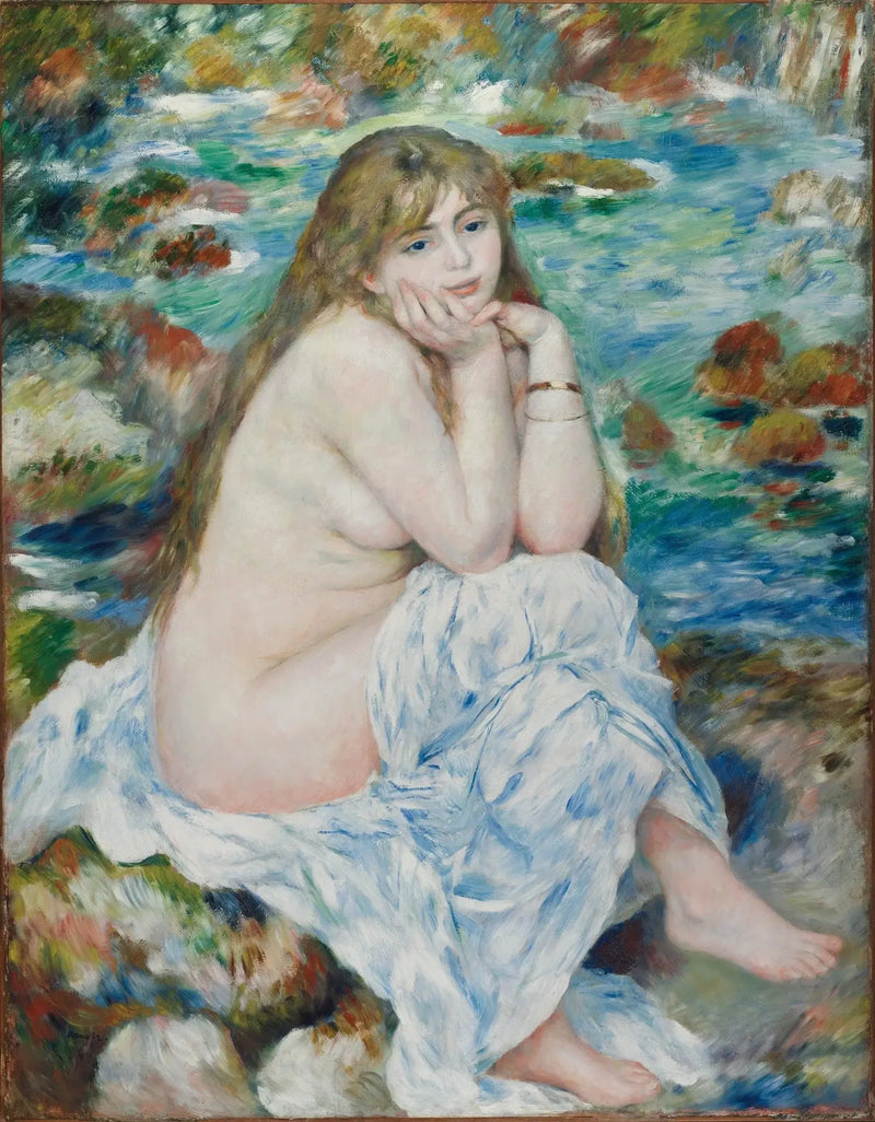 Baigneur assis - Pierre-Auguste Renoir