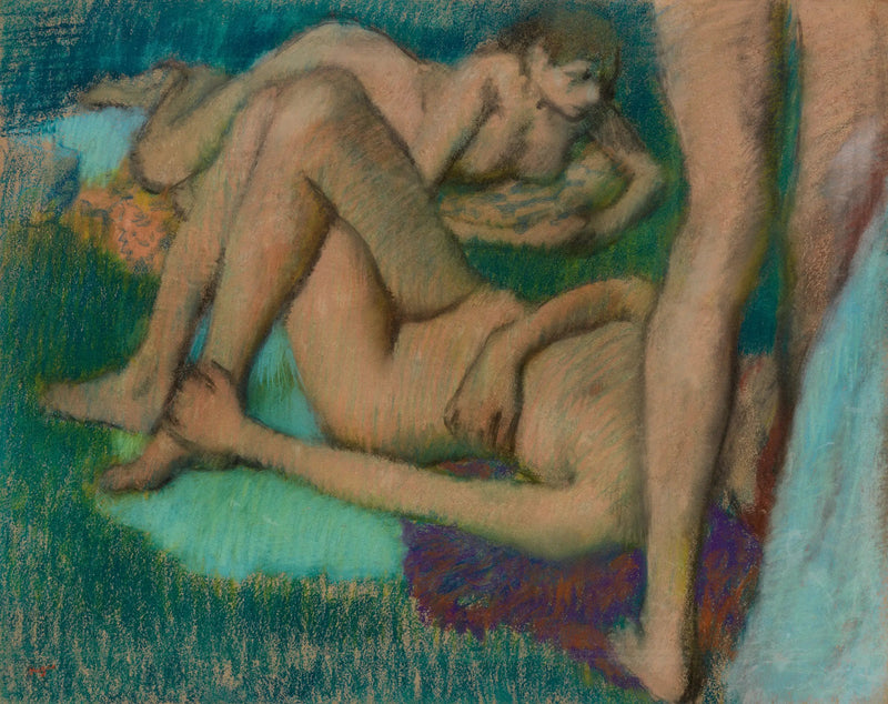 baigneurs - Edgar Degas