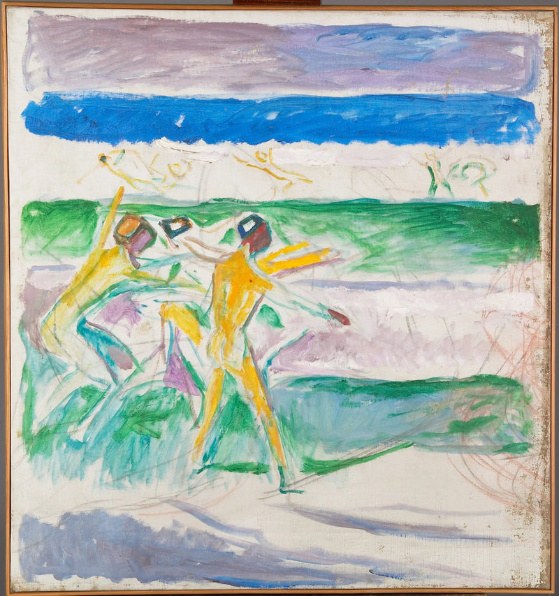 Baigneurs - Edvard Munch