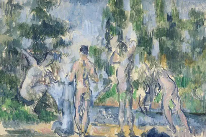 Baigneurs - Paul Cézanne