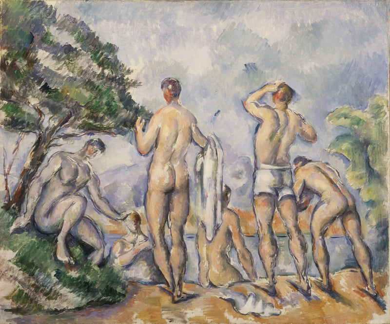 Baigneurs - Paul Cézanne
