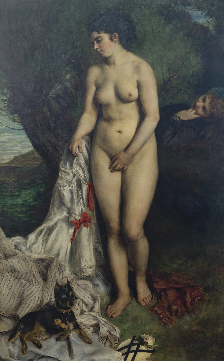 La Baigneuse au griffon, Lise au bord de la Seine – Renoir