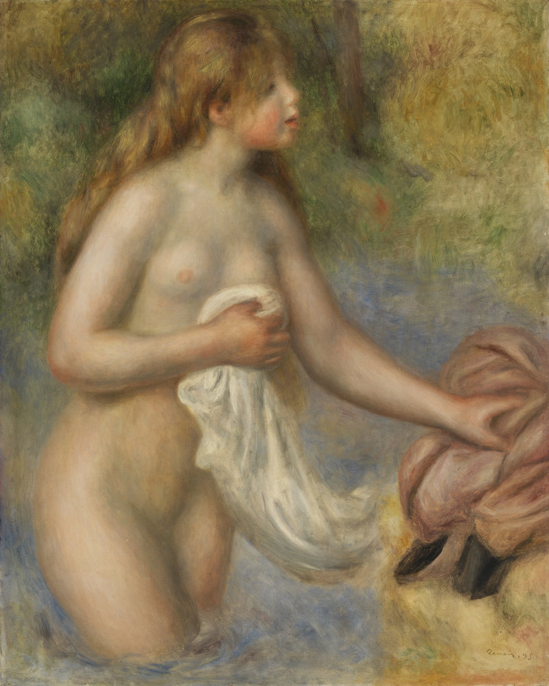 Baigneuse, 1895 – Renoir