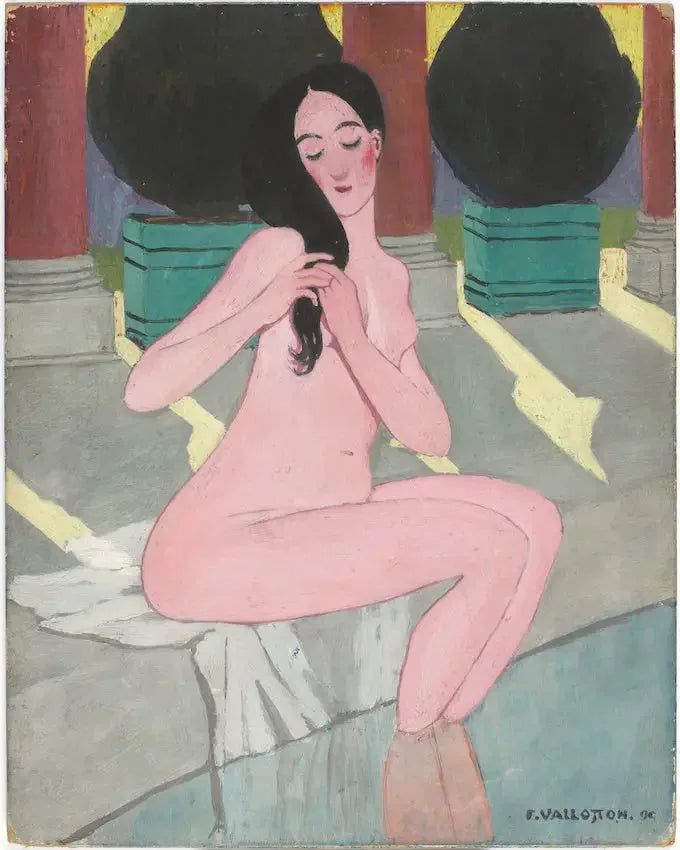 Baigneuse rose - Félix Vallotton