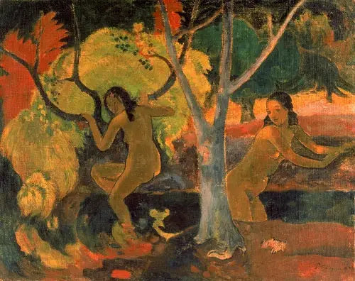 Baigneuses à Tahiti - Paul Gauguin