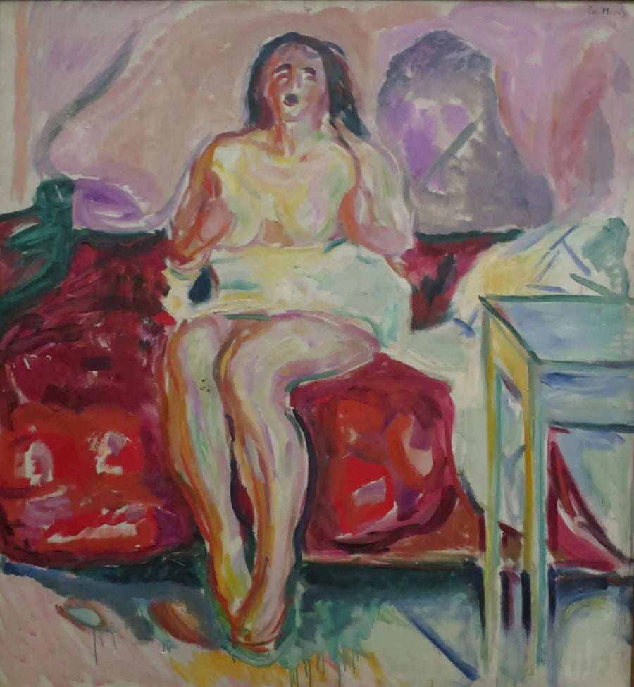 Baillement matinal - Edvard Munch