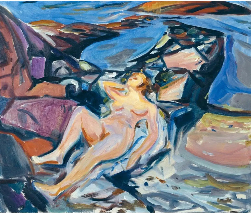 bain de soleil - Edvard Munch