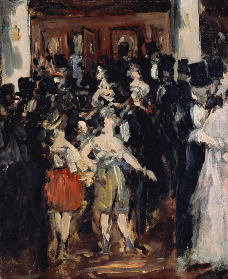Bal masqué à l'Opéra - Édouard Manet