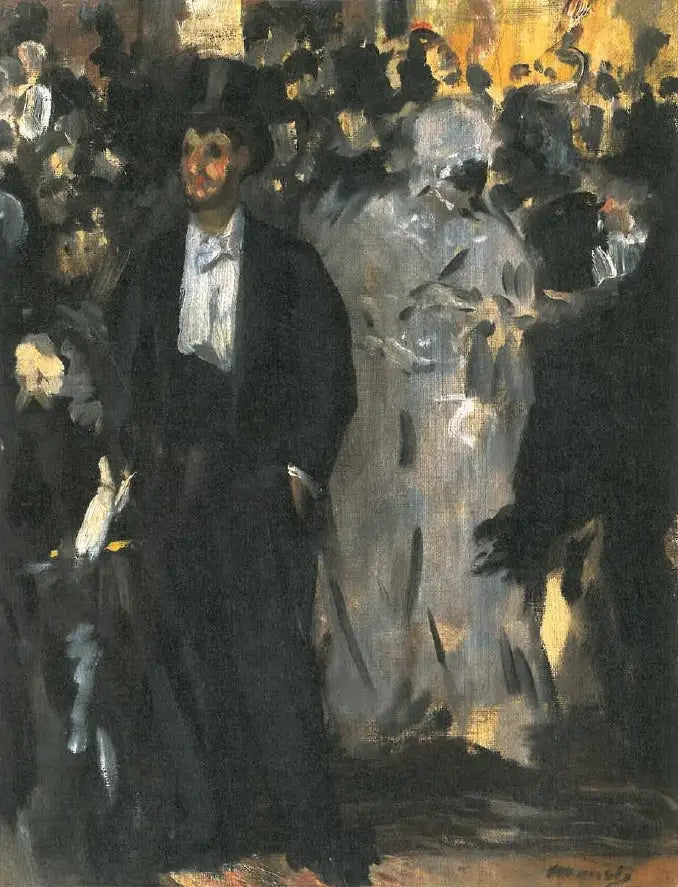 Bal masqué à l’opéra - Édouard Manet