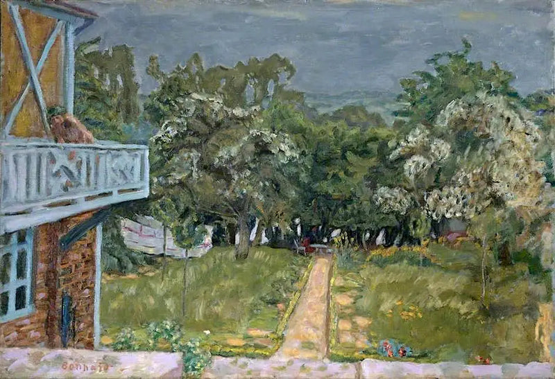 Balcon bleu - Pierre Bonnard