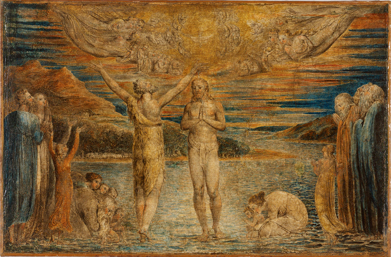 Baptême du Christ - William Blake