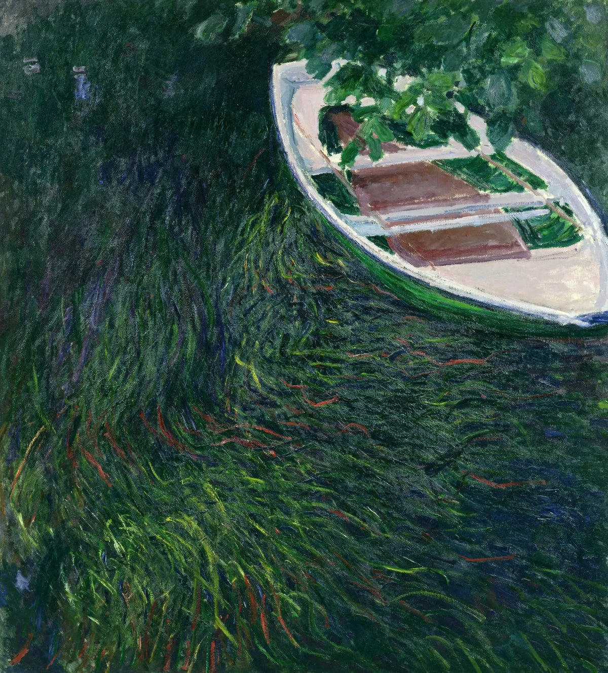 La Barque W1154 – Claude Monet