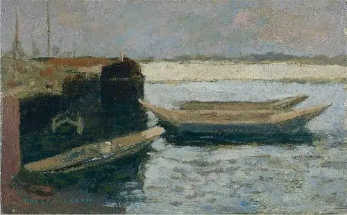 Barques dans le port - Odilon Redon - Alpha Reproduction