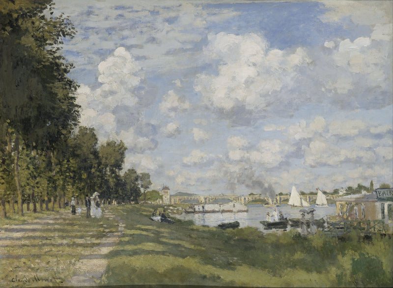 Le Bassin d’Argenteuil W225 – Claude Monet