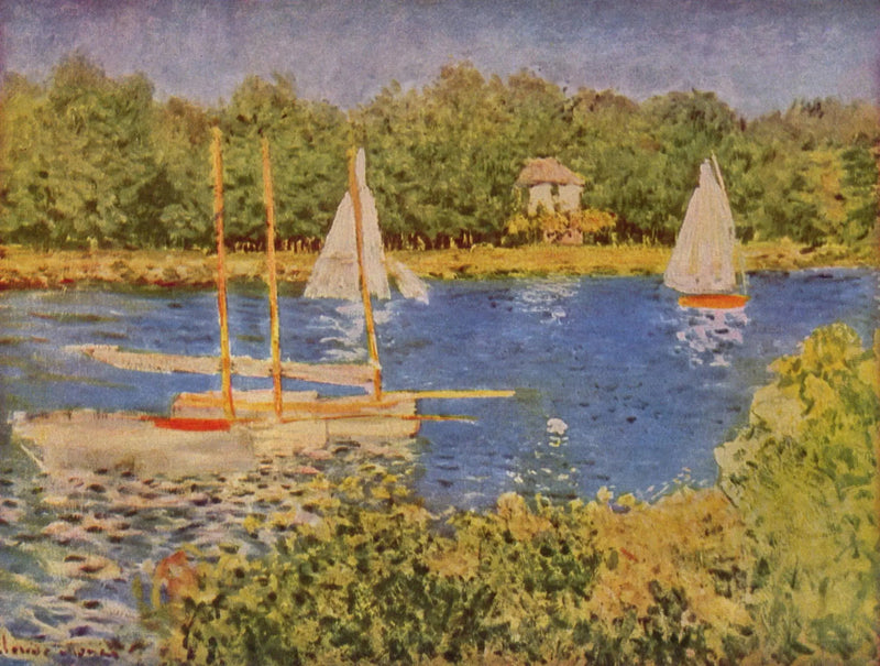 Le Bassin d’Argenteuil W325 – Claude Monet