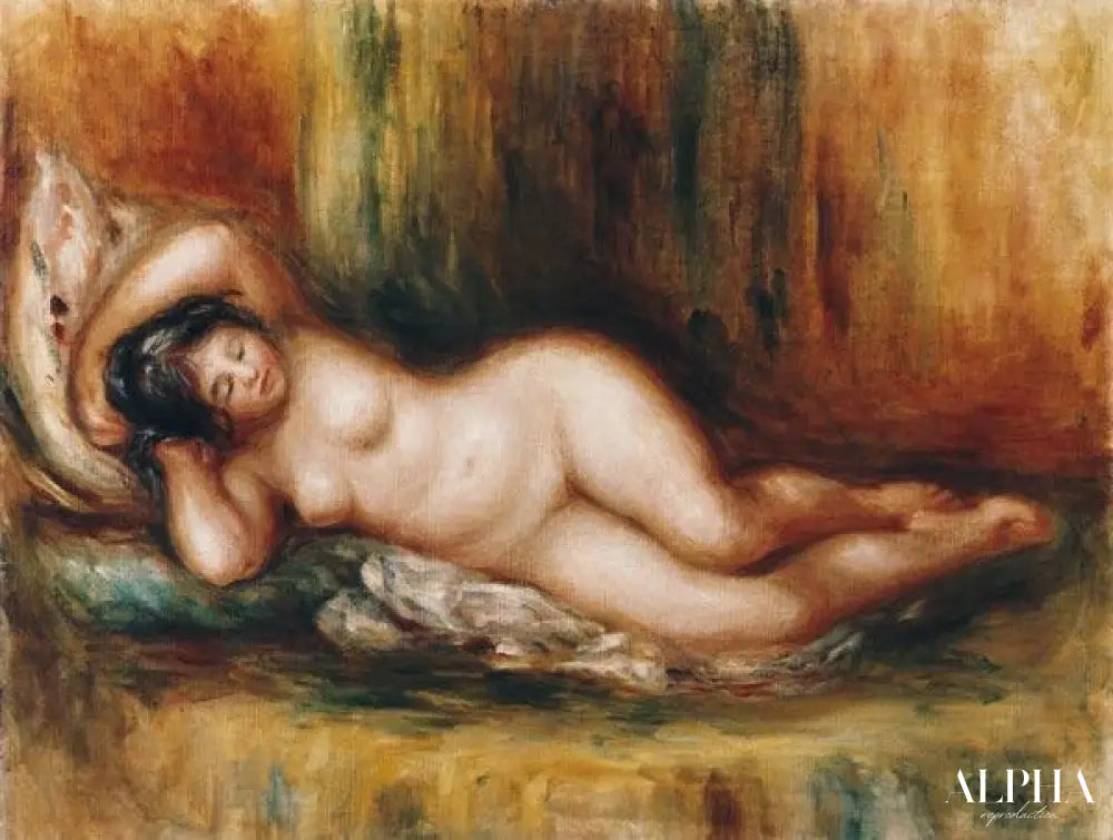 Bassin de relaxation - Pierre-Auguste Renoir - Reproductions de tableaux et peintures haut de gamme