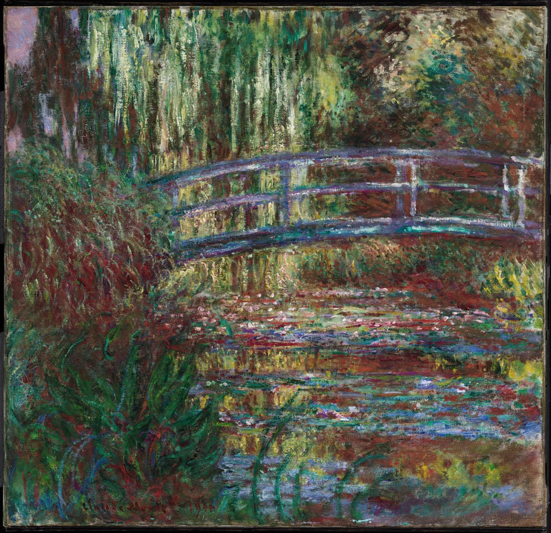 Le Bassin aux nymphéas, Boston W1630 – Claude Monet