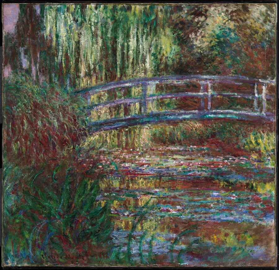 Le Bassin aux nymphéas, Boston W1630 – Claude Monet