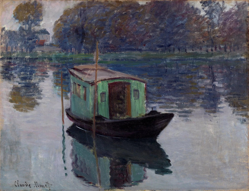 Le Bateau-atelier W323 – Claude Monet