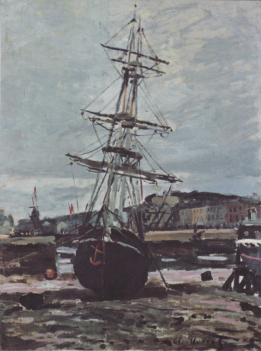 Bateau échoué à Fécamp W118 – Claude Monet