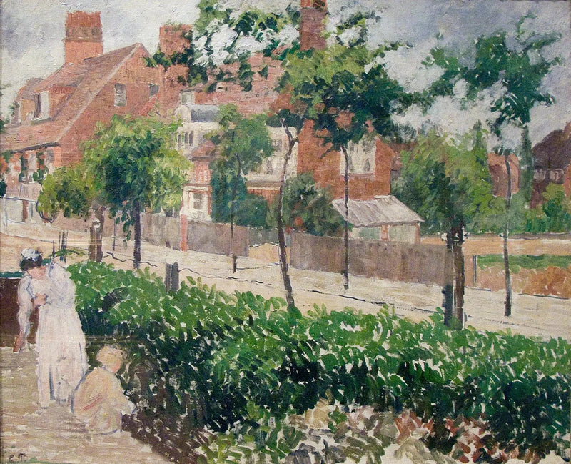 Bath Road, Londres, (croquis) - Camille Pissarro