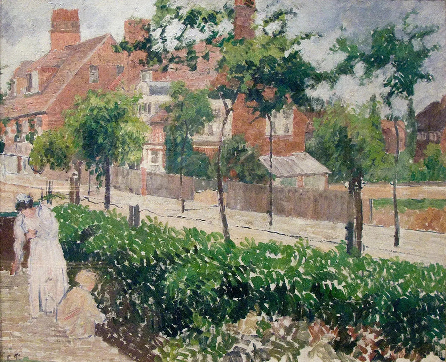 Bath Road, Londres, (croquis) - Camille Pissarro