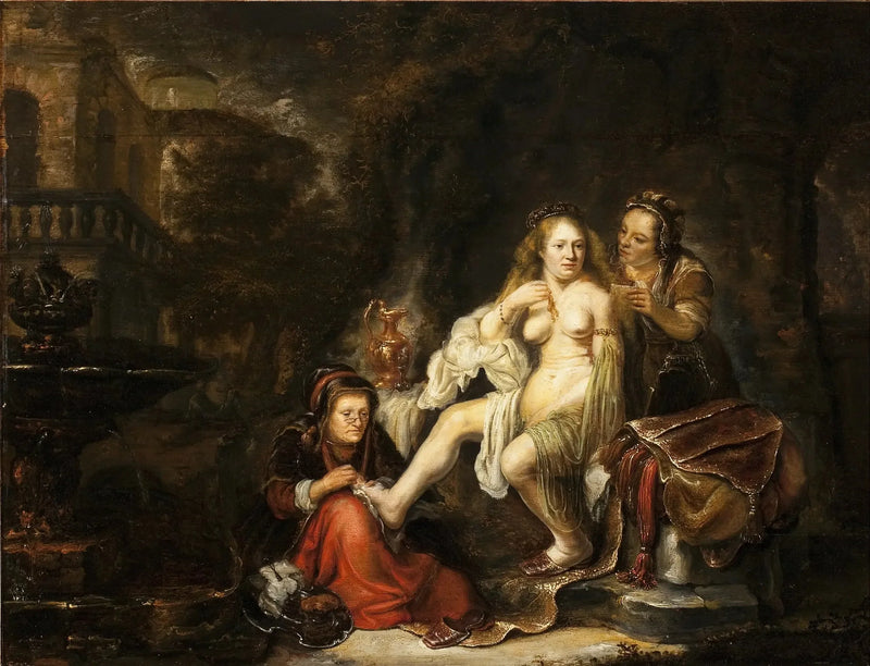 Bath-Shéba reçoit la lettre de David - Rembrandt