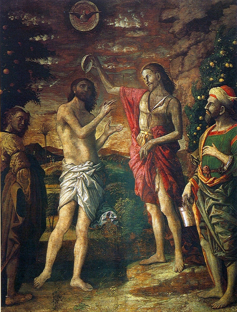 Battesimo di Cristo - Andrea Mantegna