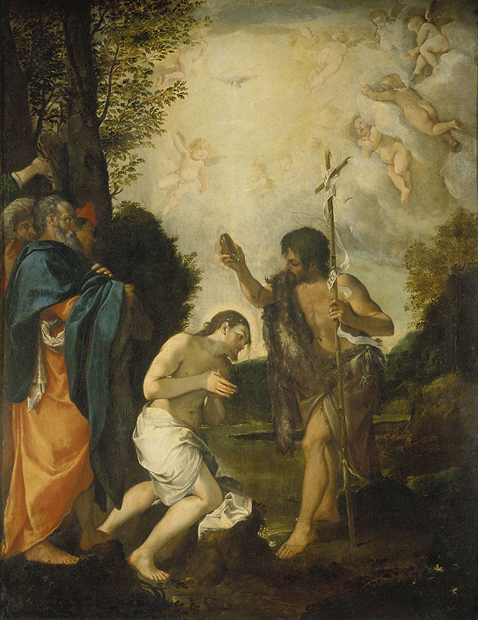 Battesimo di Cristo - Ludovico Carracci