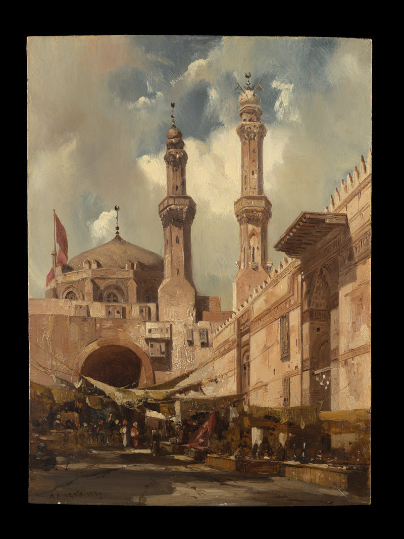 Un bazar du Caire - Adrien Dauzats