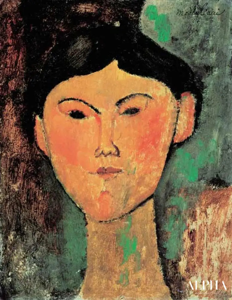 Beatrice Hastings - Amedeo Modigliani - Reproductions de tableaux et peintures haut de gamme