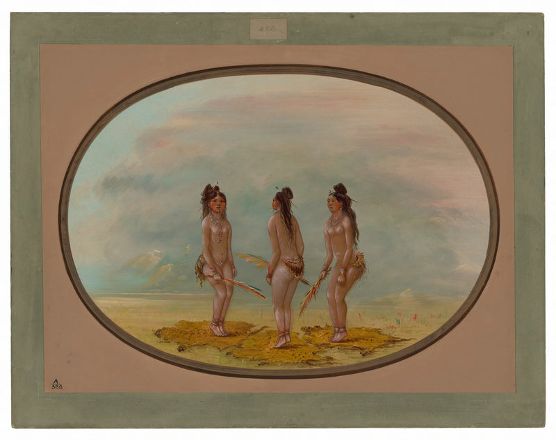 La belle danse - Goo-a-give - George Catlin