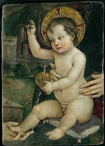 Bénédiction de l'Enfant Jésus - Pinturicchio