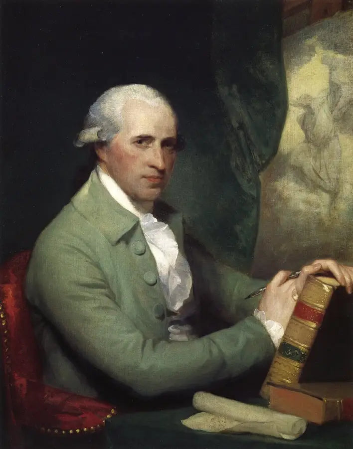 Benjamin West - Gilbert Stuart image 1 reproduction de peinture à l’huile