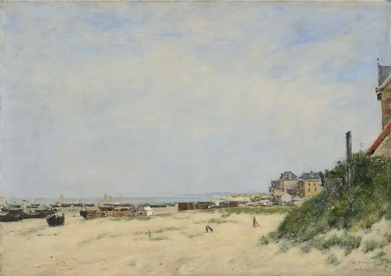 Berck, le rivage - Eugène Boudin