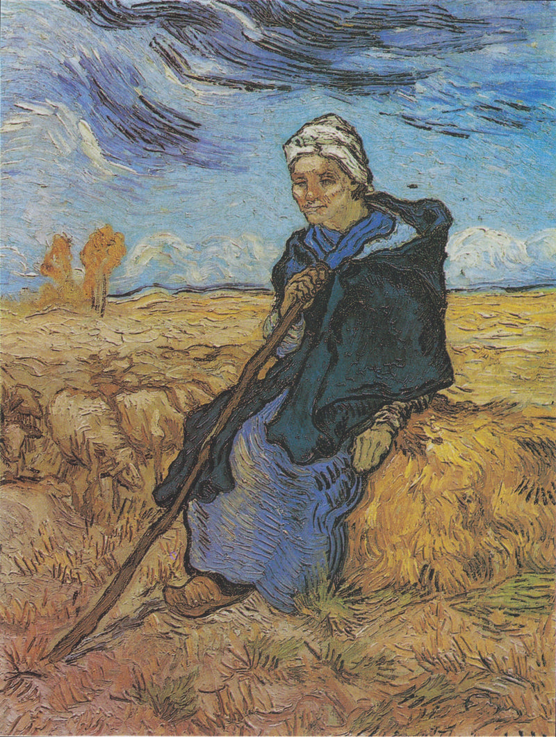 La Bergère, d’après Millet – Vincent van Gogh