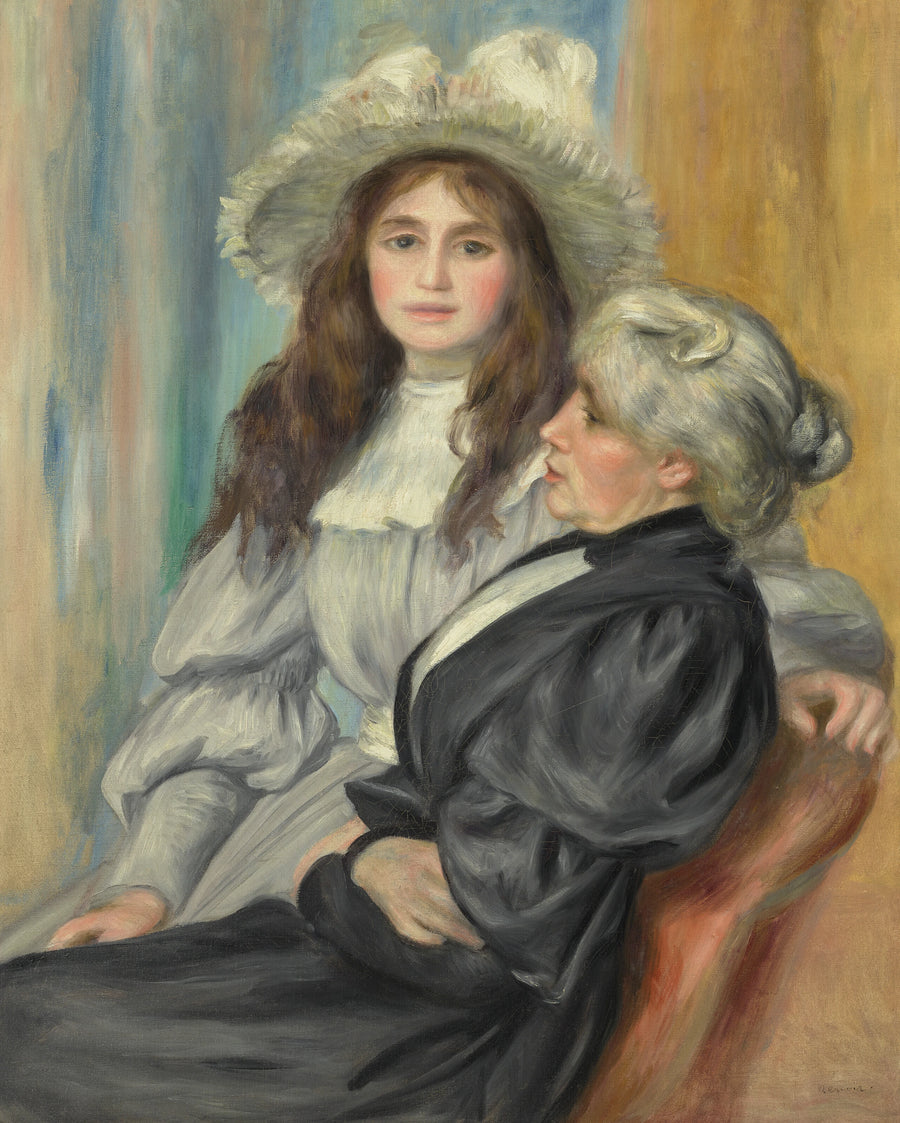 Berthe Morisot et sa fille Julie Manet, 1894 – Renoir