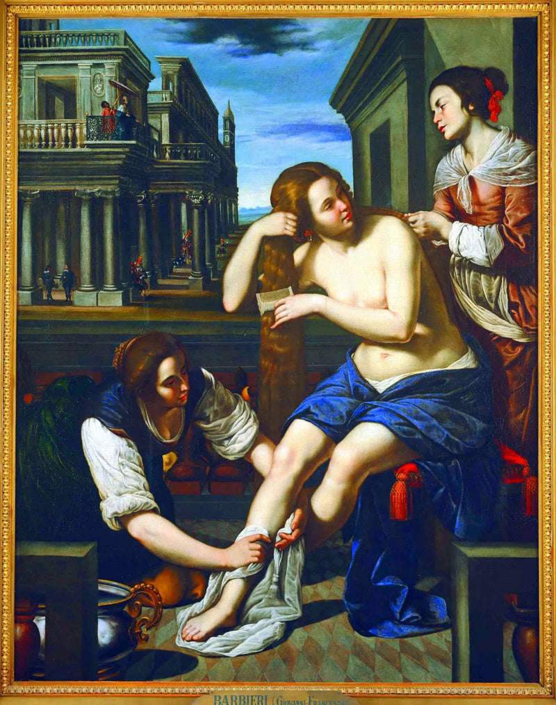 Bethsabée au bain - Artemisia Gentileschi