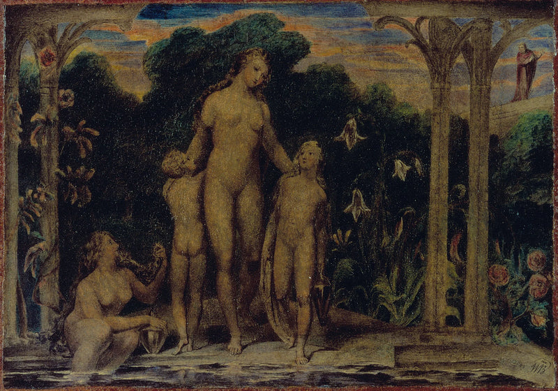Bethsabée au bain - William Blake