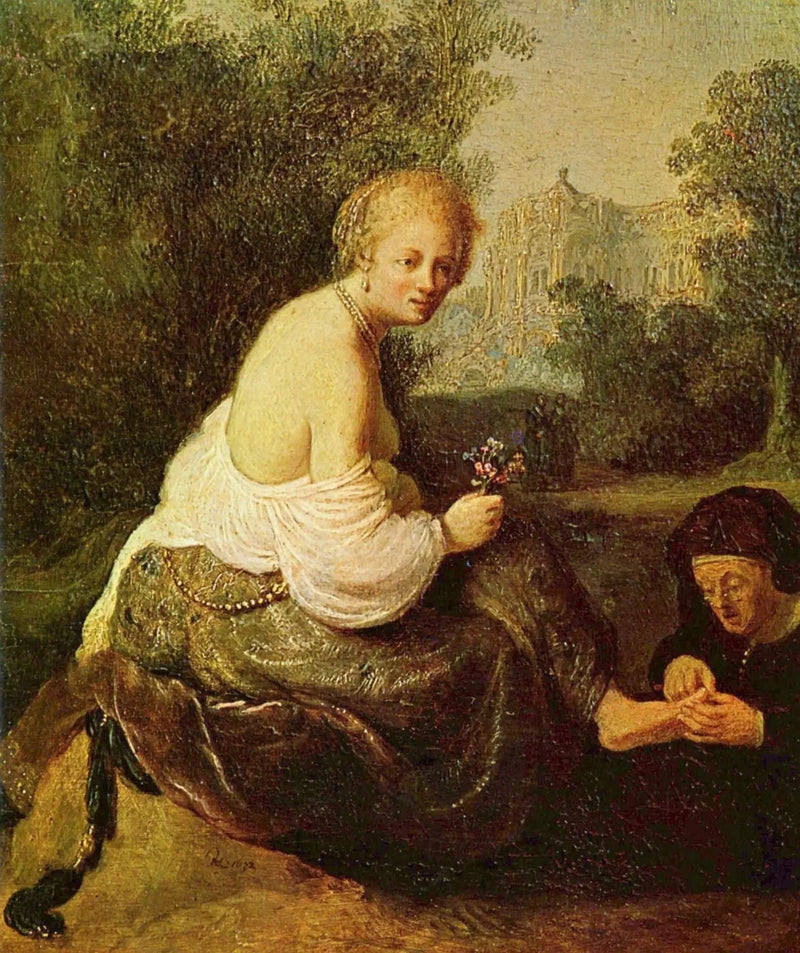 Bethsabée à sa toilette – d’après Rembrandt, vers 1632