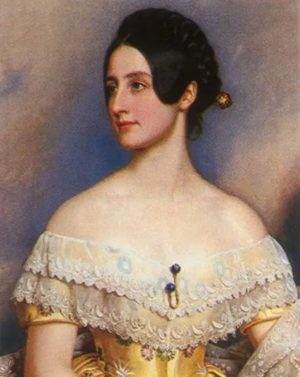 Bildnis der Emily Lady Mansfield - Joseph Karl Stieler
